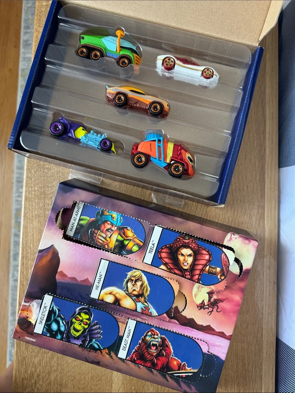 Hot Wheels Masters of the Universe MOTU Character Cars 5-Pack Box Set 1:64